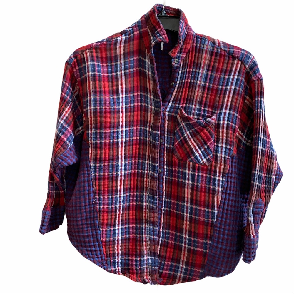Free People One of the Guys  Oversized Buttondown - Picture 7 of 12